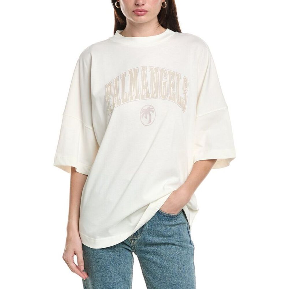 Palm Angels Womens  T-Shirt, White